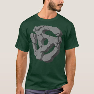 Cool Turntable 45 RPM Adapter For DJ Music Nerd T-Shirt