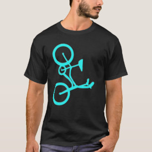 Cool Turquoise Bicycle Products T-Shirt