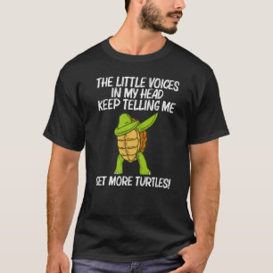 Cool Turtle For Men Women Dabbing Sea Tortoise She T-Shirt