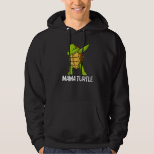 Cool Turtle For Women Mum Dabbing Sea Tortoise She Hoodie