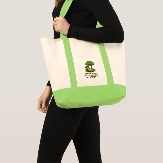 Cool Turtle Sticker Tote Bag (Front (Product))