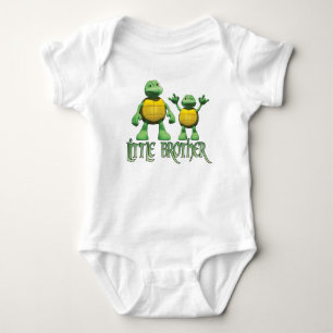 Cool Turtles Little Brother Baby Bodysuit
