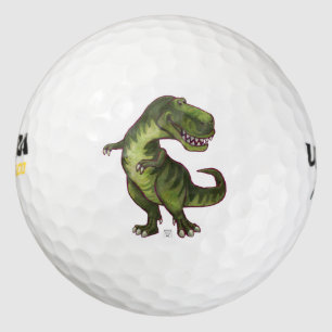 Cool Tyrannosaurus Rex Art Pack of Golf Balls