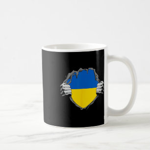 Cool Ukrainian Flag Shirt Ukrainian Hero Coffee Mug