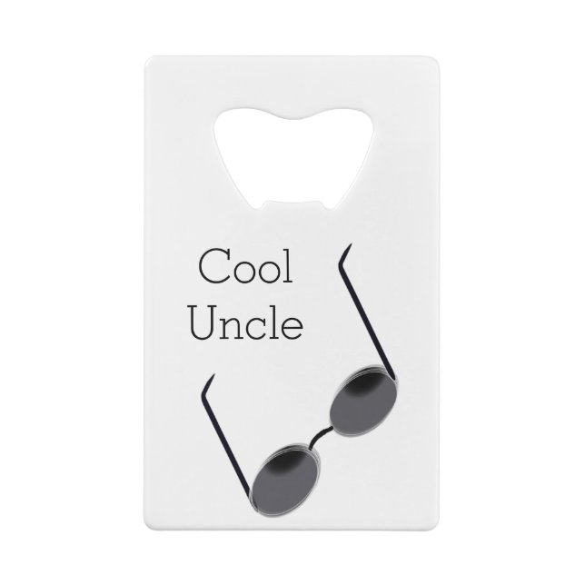 Cool Uncle Bottle Opener (Back)