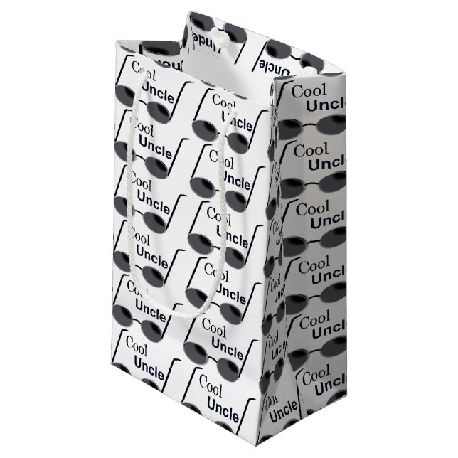 Cool Uncle Gift Bag (Front Angled)