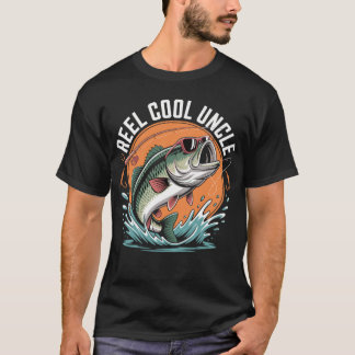 Cool Uncle While Fishing - Funny Fisherman Shirt