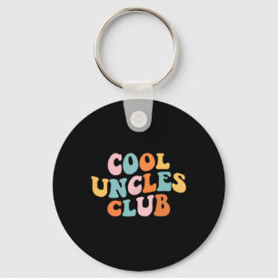 Cool Uncles Club Best Uncle Ever Funny Pocket Fath Key Ring