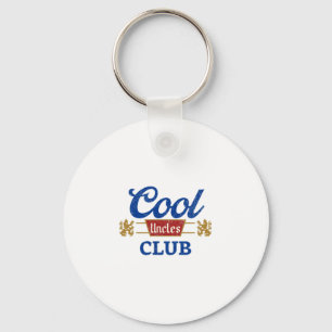 Cool Uncles Club Best Uncle Ever Funny Pocket Fath Key Ring