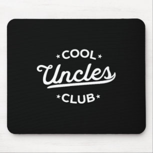 Cool Uncles Club Best Uncle Ever Funny Pocket Fath Mouse Mat