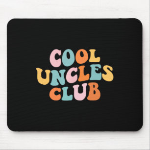 Cool Uncles Club Best Uncle Ever Funny Pocket Fath Mouse Mat