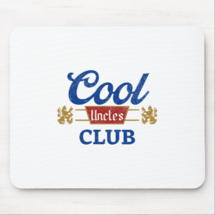 Cool Uncles Club Best Uncle Ever Funny Pocket Fath Mouse Mat