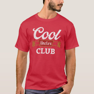 Cool Uncles Club Best Uncle Ever Funny Pocket Fath T-Shirt