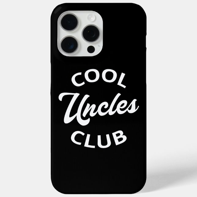 Cool Uncles Club I Case-Mate iPhone Case (Back)