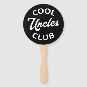 Cool Uncles Club I Hand Fan