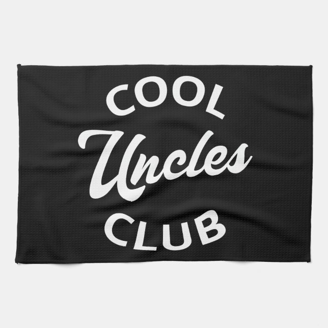 Cool Uncles Club I Tea Towel (Horizontal)