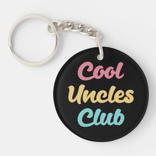 Cool Uncles Club II Key Ring (Front)