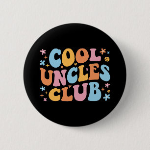 Cool Uncles Club III 6 Cm Round Badge
