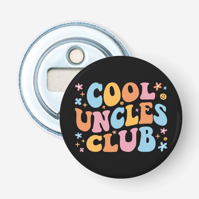 Cool Uncles Club III Bottle Opener (Front)