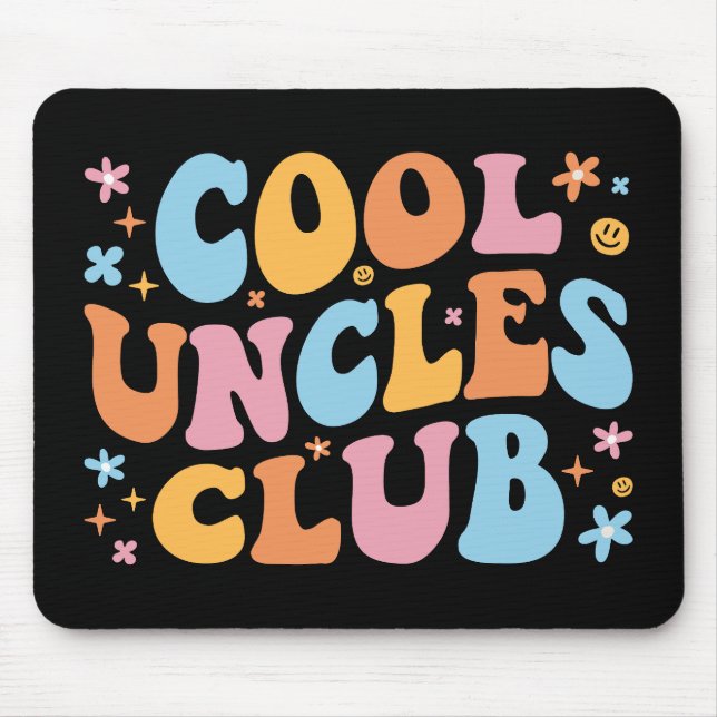 Cool Uncles Club III Mouse Mat (Front)