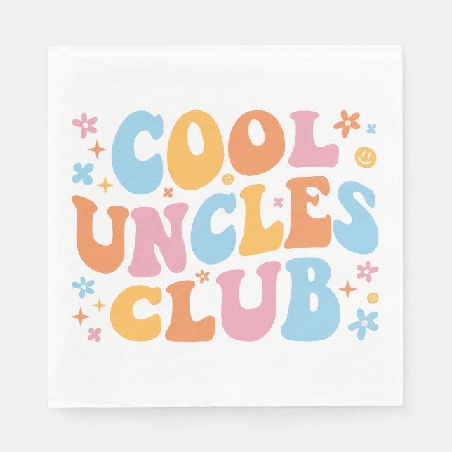 Cool Uncles Club III Napkin (Front)