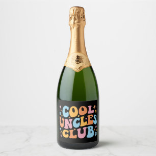 Cool Uncles Club III Sparkling Wine Label