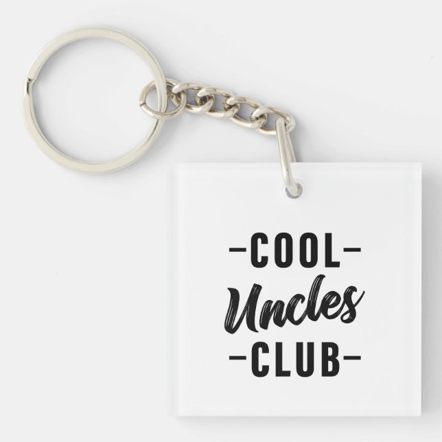 Cool Uncles Club Key Ring (Front)