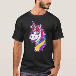 Cool Unicorn With Dental Braces  Horn Horse Smile T-Shirt