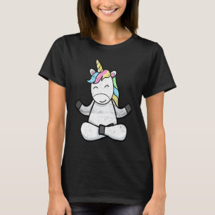 Cool Unicorn Yoga Unicorn Gym Instructors T-Shirt