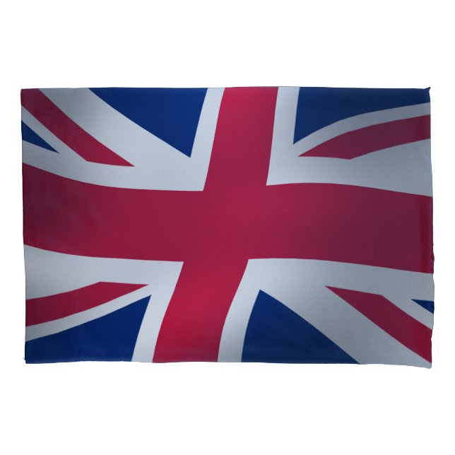 COOL UNION JACK FLAG PILLOWCASE (Front)
