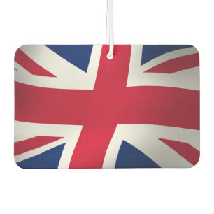 COOL UNION JACK UK FLAG CAR AIR FRESHENER