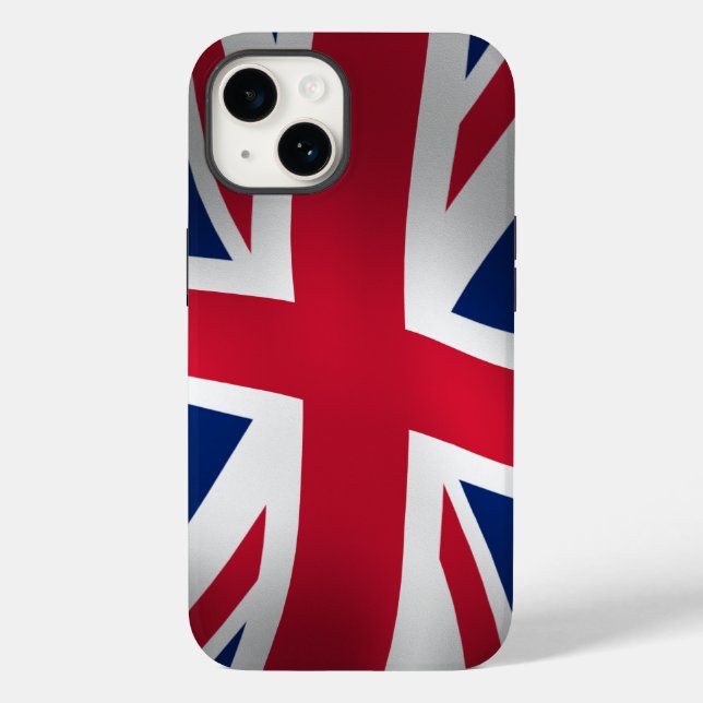 COOL UNION JACK UK FLAG Case-Mate iPhone CASE (Back)