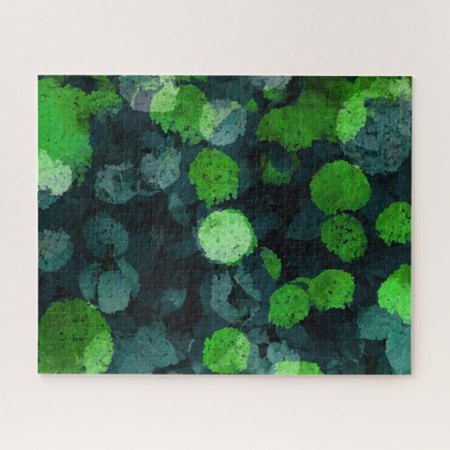 Cool, unique art of floral / flower pattern jigsaw puzzle (Horizontal)
