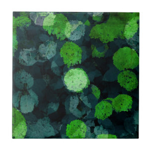 Cool, unique art of floral / flower pattern tile