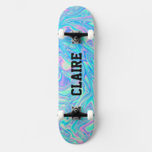 Cool Unique Design Holographic Skateboard