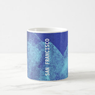 Cool, unique modern San Francisco design art Coffee Mug