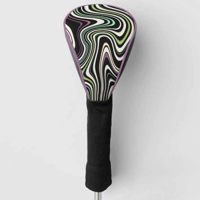 Cool Unique Pattern Golf Head Cover (Front)