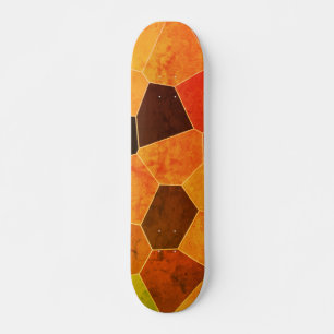 Cool Unique Rustic Pattern Skateboard