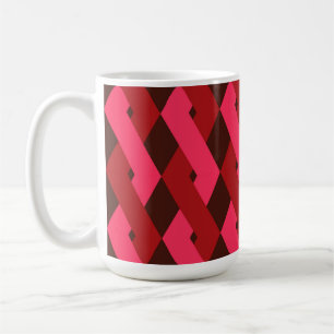 Cool, unique, trendy, urban geometric shapes coffee mug