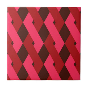 Cool, unique, trendy, urban geometric shapes tile