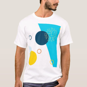 Cool, unique, trendy, urban, Memphis illustration T-Shirt