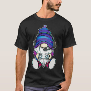Cool Unique Video Game Gnome for his Gnomies T-Shirt
