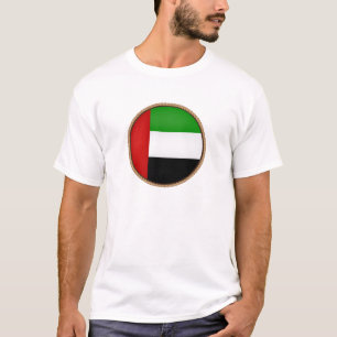 Cool United Arab Emirates Flag Seal T-Shirt