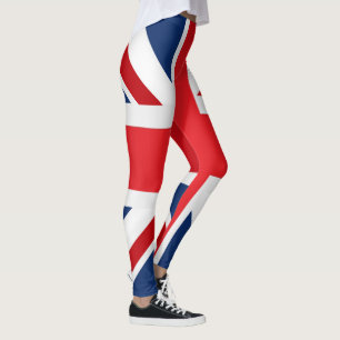 Cool United Kingdom Flag Fashion Leggings
