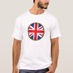 Cool United Kingdom Flag Seal T-Shirt
