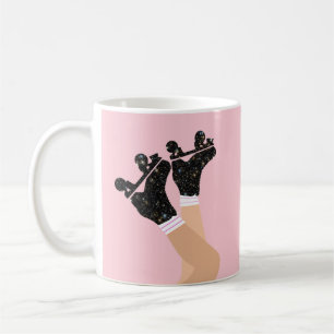 Cool Universe Roller Skates Derby Skater Gift   Coffee Mug