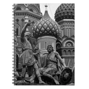 Cool, urban Minin and Pozharsky photo Notebook