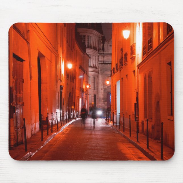 Cool, urban, modern photo of Parisian lifestyle Mouse Mat (Front)