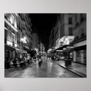 Cool, urban Parisian lifestyle and culture Poster