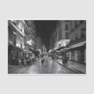 Cool, urban Parisian lifestyle and culture Tissue Paper